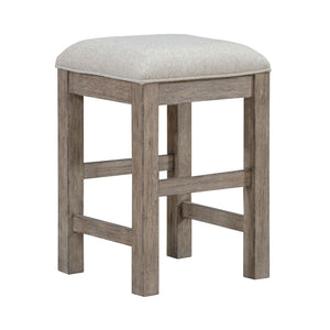 Skyview Lodge Upholstered Stool