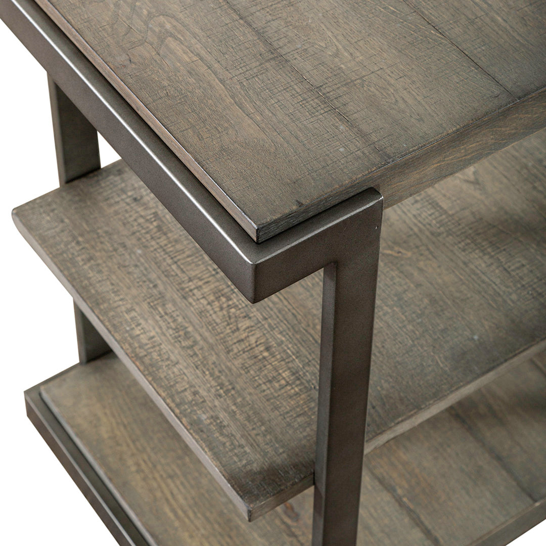 Modern View Tiered End Table from Liberty Furniture in Gray - Additional view 6