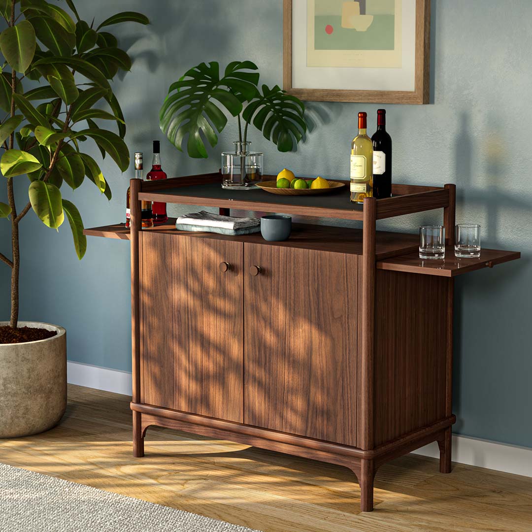 Walnut Grove Stone Top Server