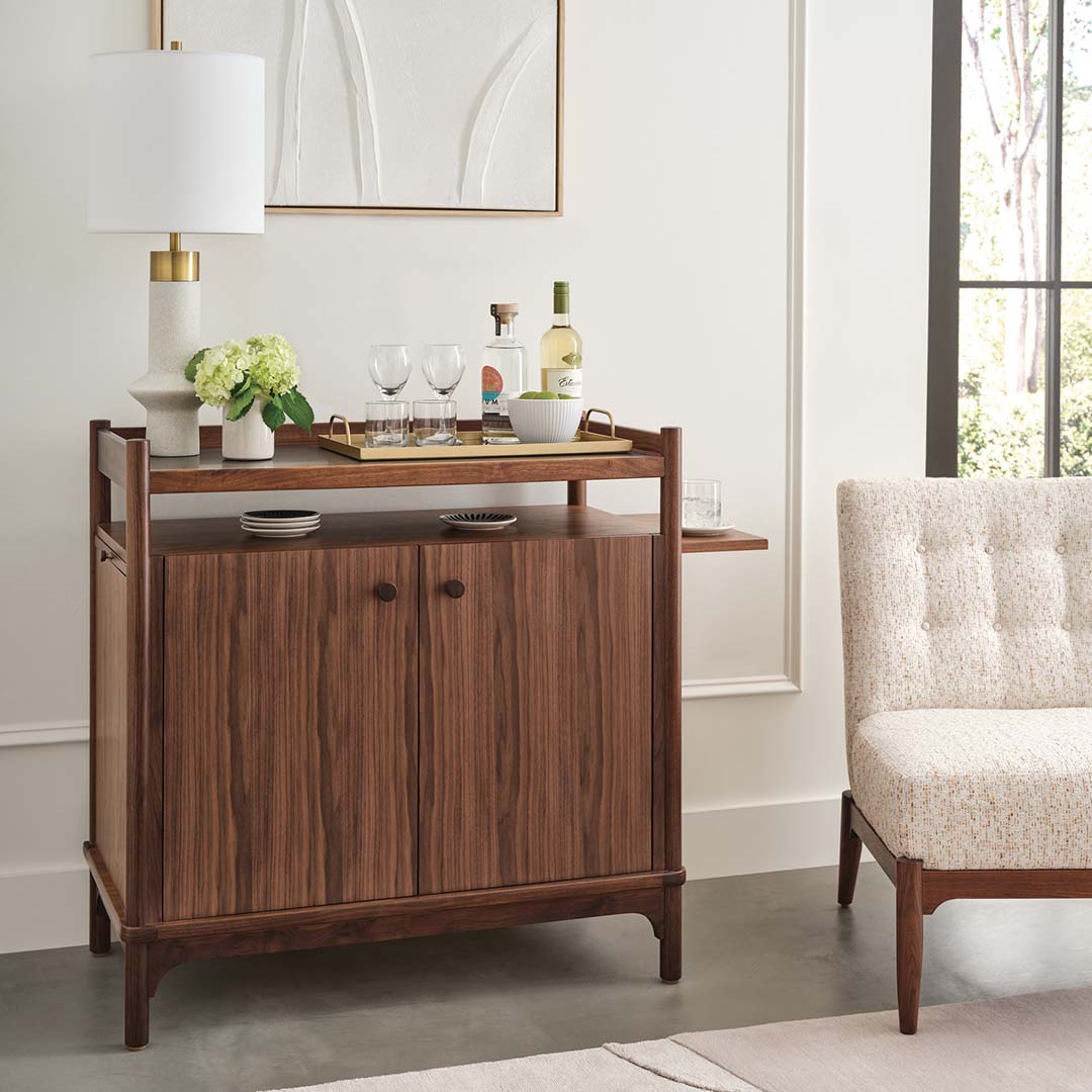 Walnut Grove Stone Top Server