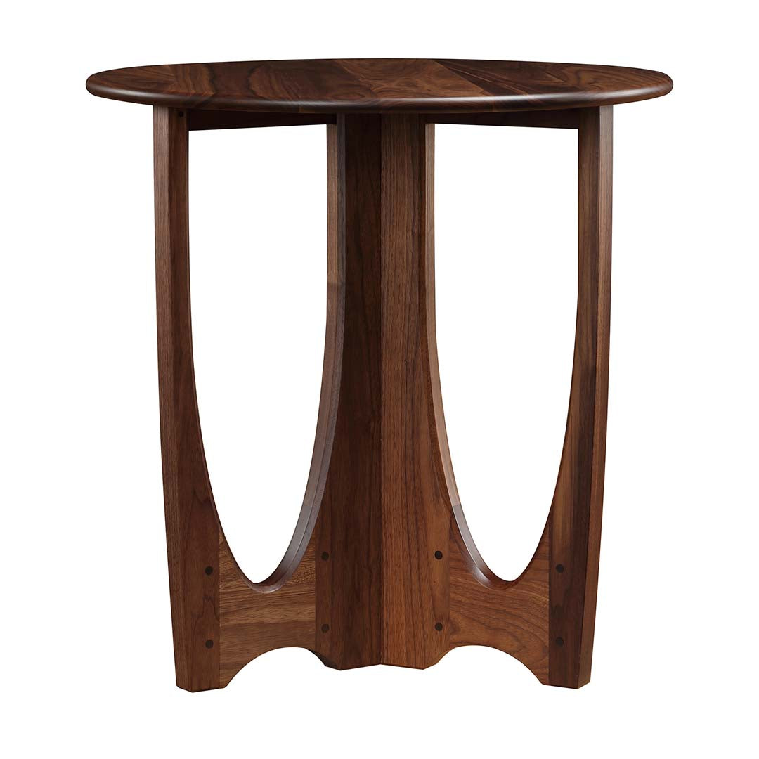 Mesa auxiliar redonda Walnut Grove 
