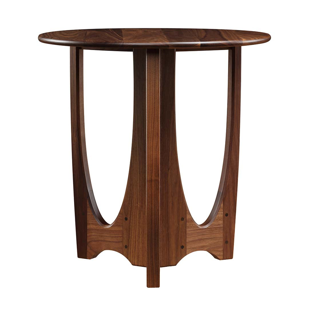 Mesa auxiliar redonda Walnut Grove 
