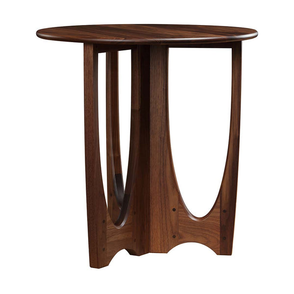 Mesa auxiliar redonda Walnut Grove 
