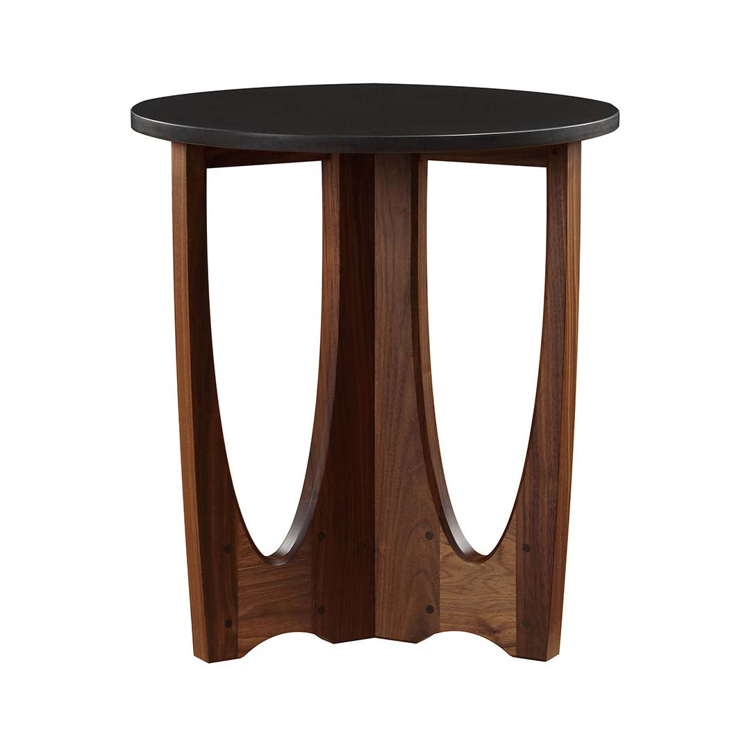 Mesa de bebidas Walnut Grove - Tapa de piedra 