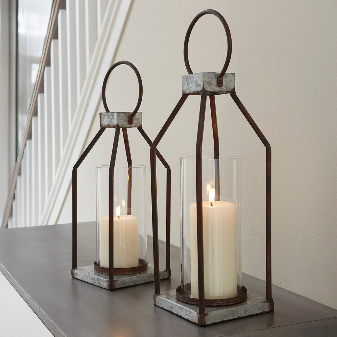 Diedrick Lanterns (Set of 2)