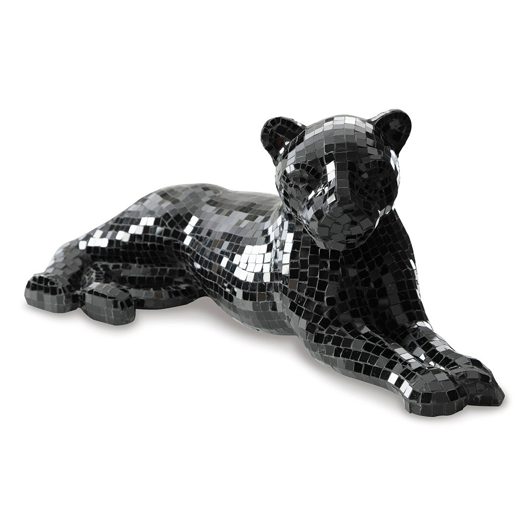 Drice Panther Sculpture - Black