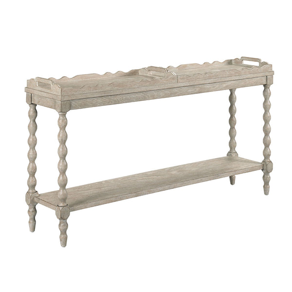 Mesa consola de cambray 