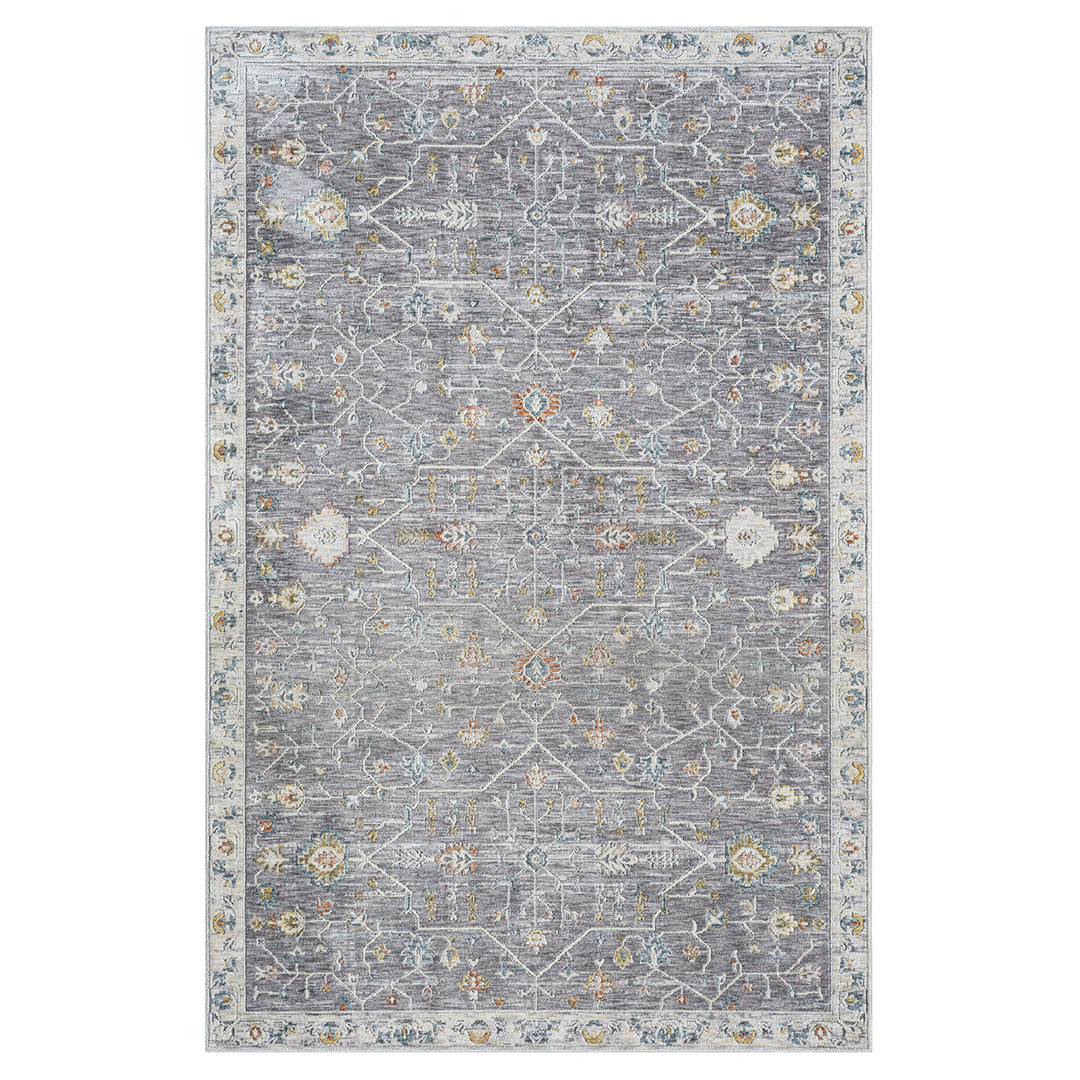 allure gray multi rug from LR Resources