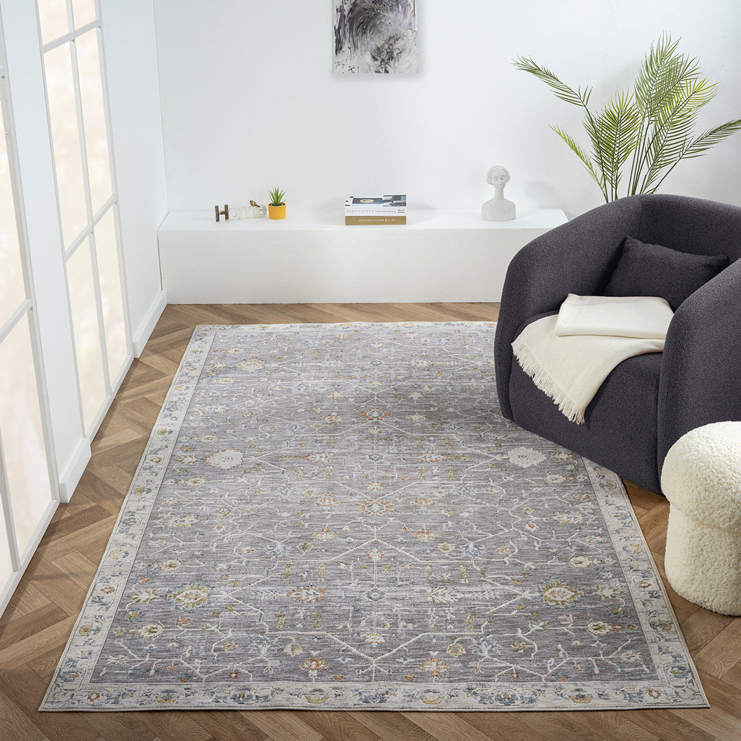 Allure Gray Multi Rug