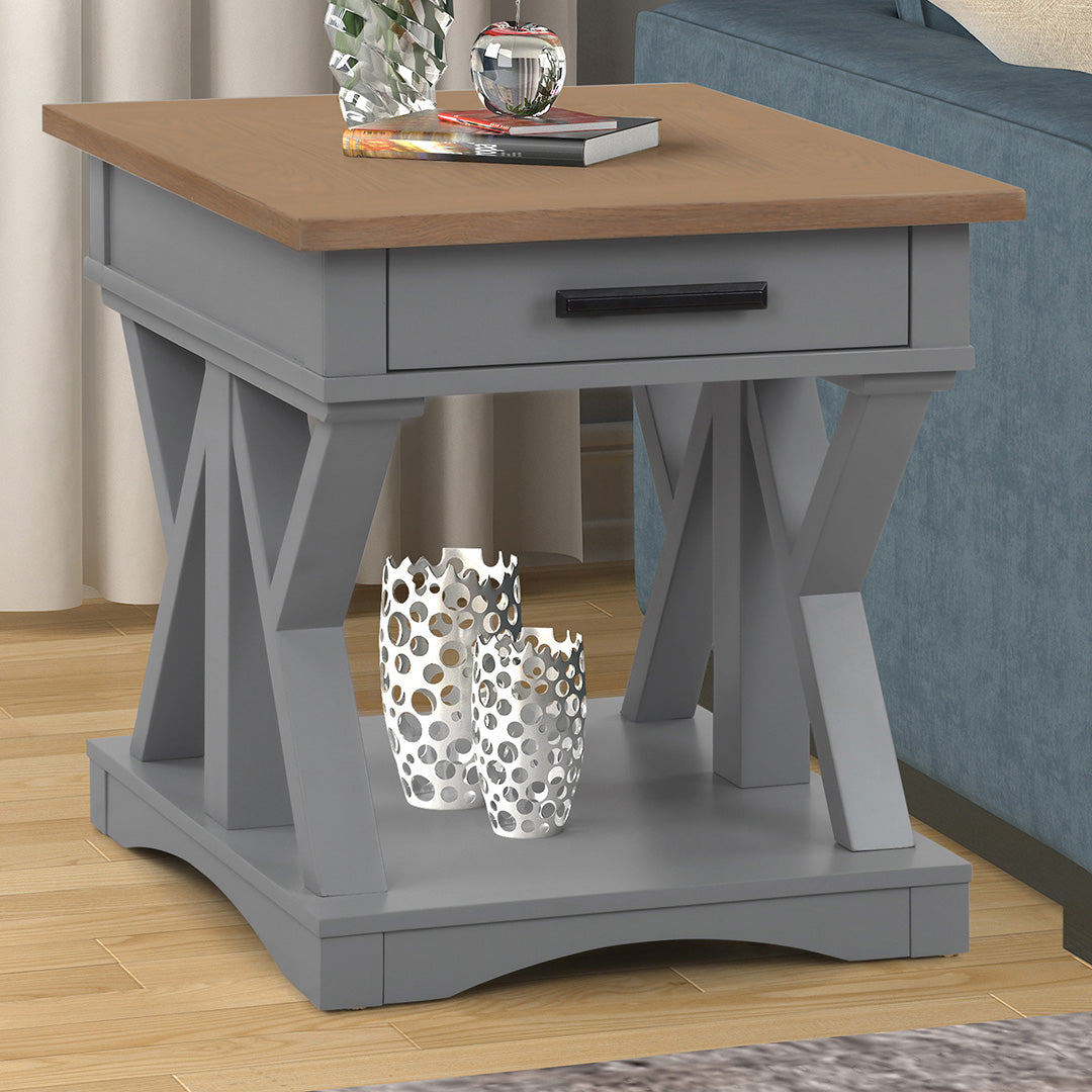 Modern Roots End Table