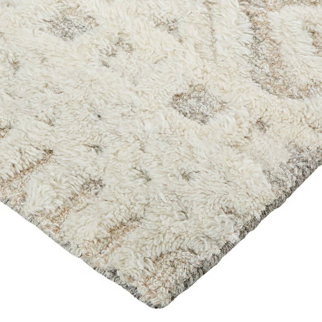 Alfombra beige Anica 