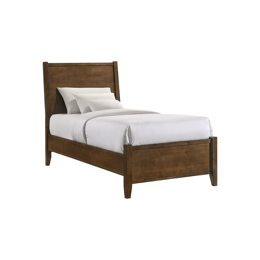 Andover Bed in brown solid wood from Intercon