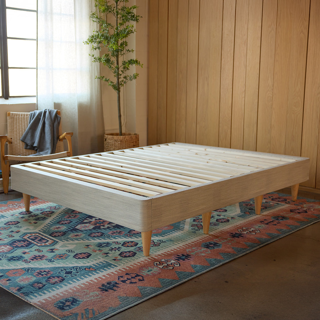 Avocado Green Mattress Foundation with Legs