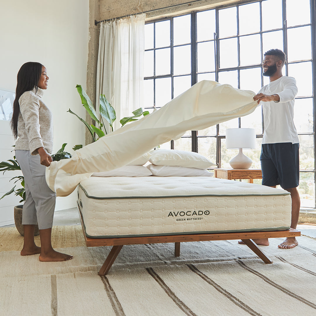 Avocado Organic Cotton Sheets