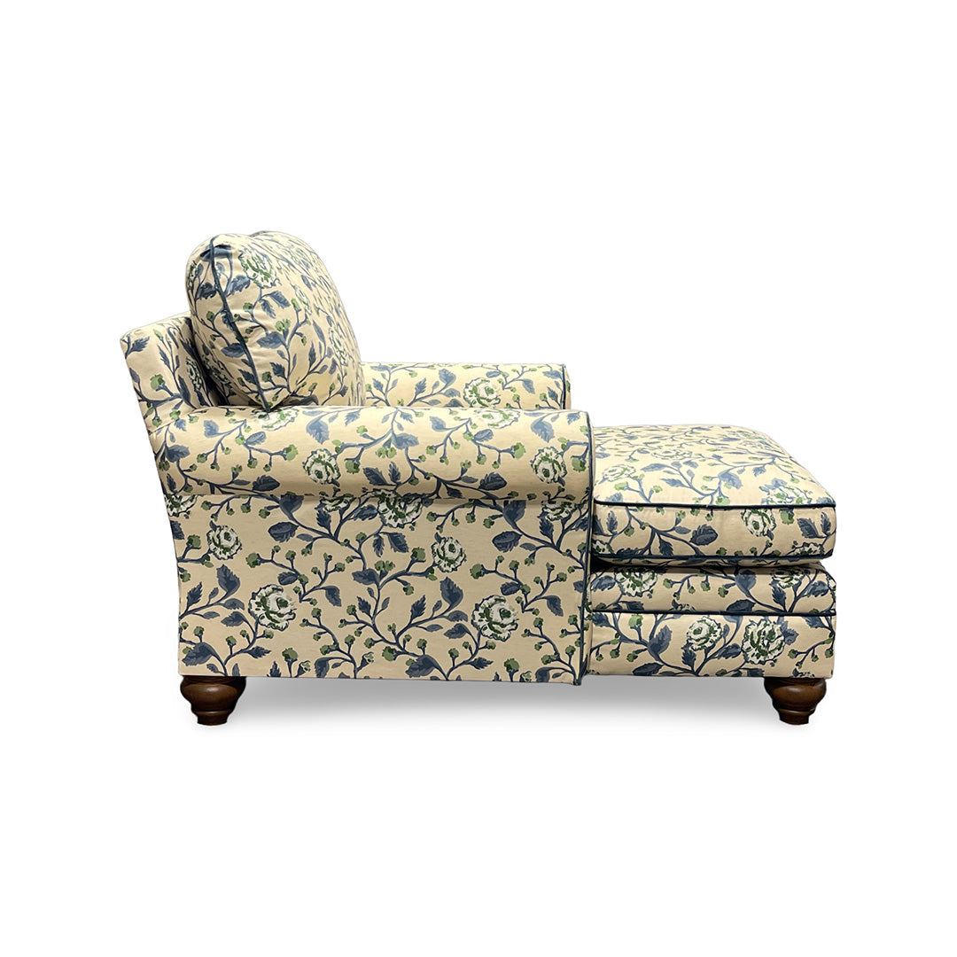 Adeline Chaise Lounge from Best Home Furnishings in Yellow Polyester with Hardwood Frame, Reversible Cushions, Made in USA - Additional view 4