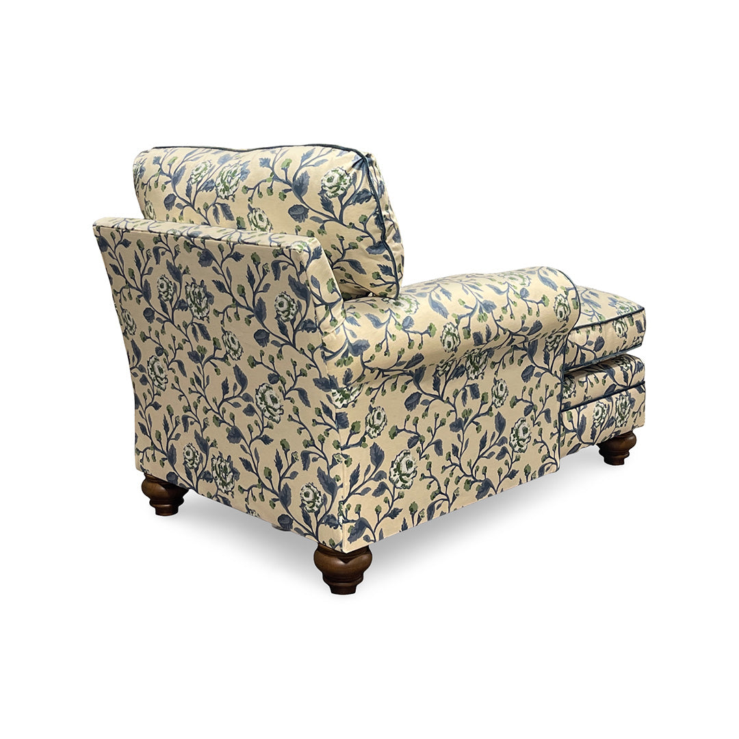 Adeline Chaise Lounge from Best Home Furnishings in Yellow Polyester, Made in USA - Additional view 5