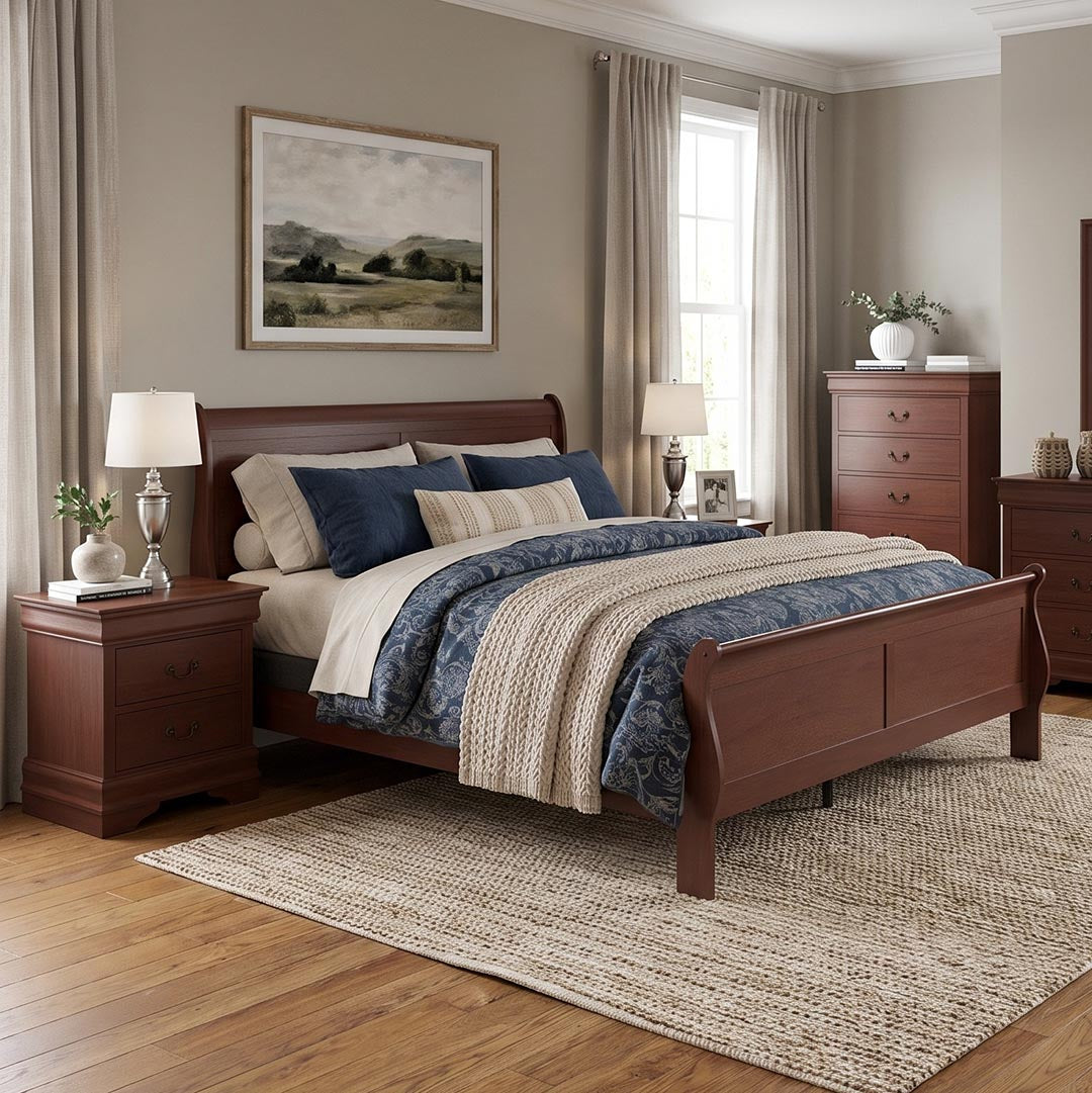 Alisdair Sleigh Bed