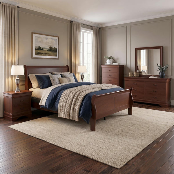 bettie brown 6 drawer dresser Alisdair Mirror 17½ 36/37 its full extension metal Wood Makeup Vanity Table Size:Women's Medium