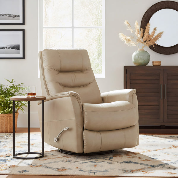 Alta Leather Swivel Glider Recliner