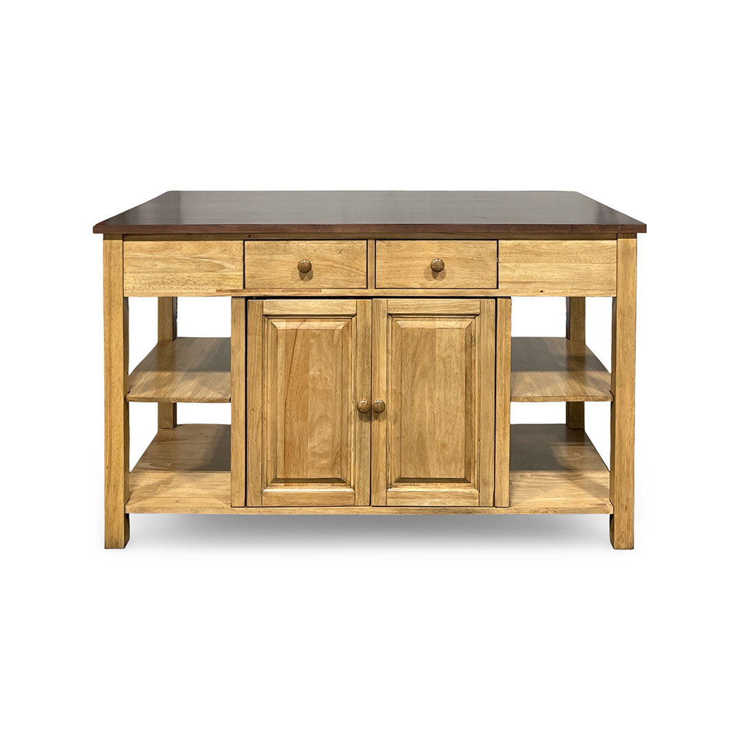 Amanda Breakfast Bar Counter Table (Seats 2-4) from John Thomas (Whitewood IND) in Brown Solid Wood - Detail view