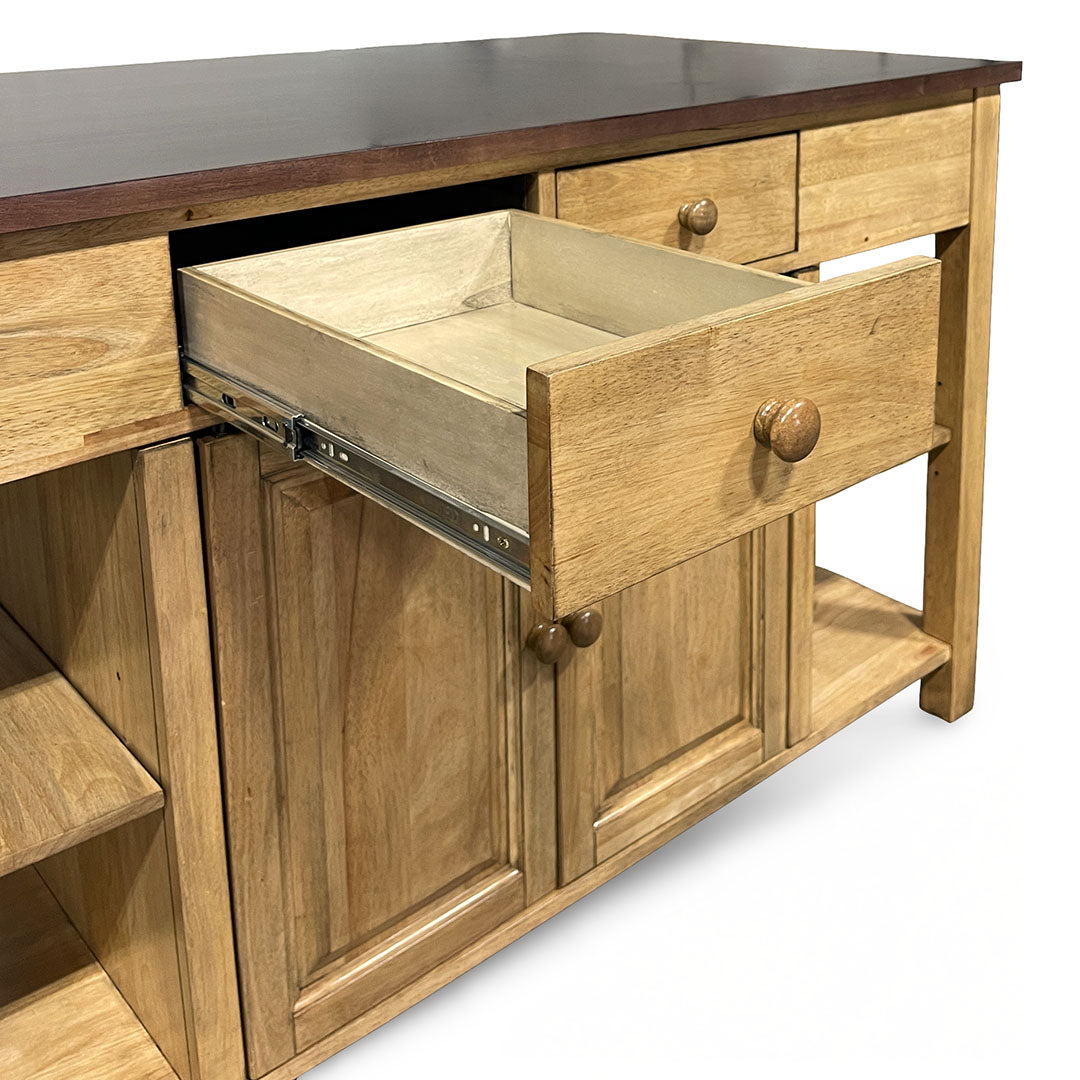 Amanda Breakfast Bar Counter Table (Seats 2-4) from John Thomas (Whitewood IND) in Brown Solid Wood - Additional view 8
