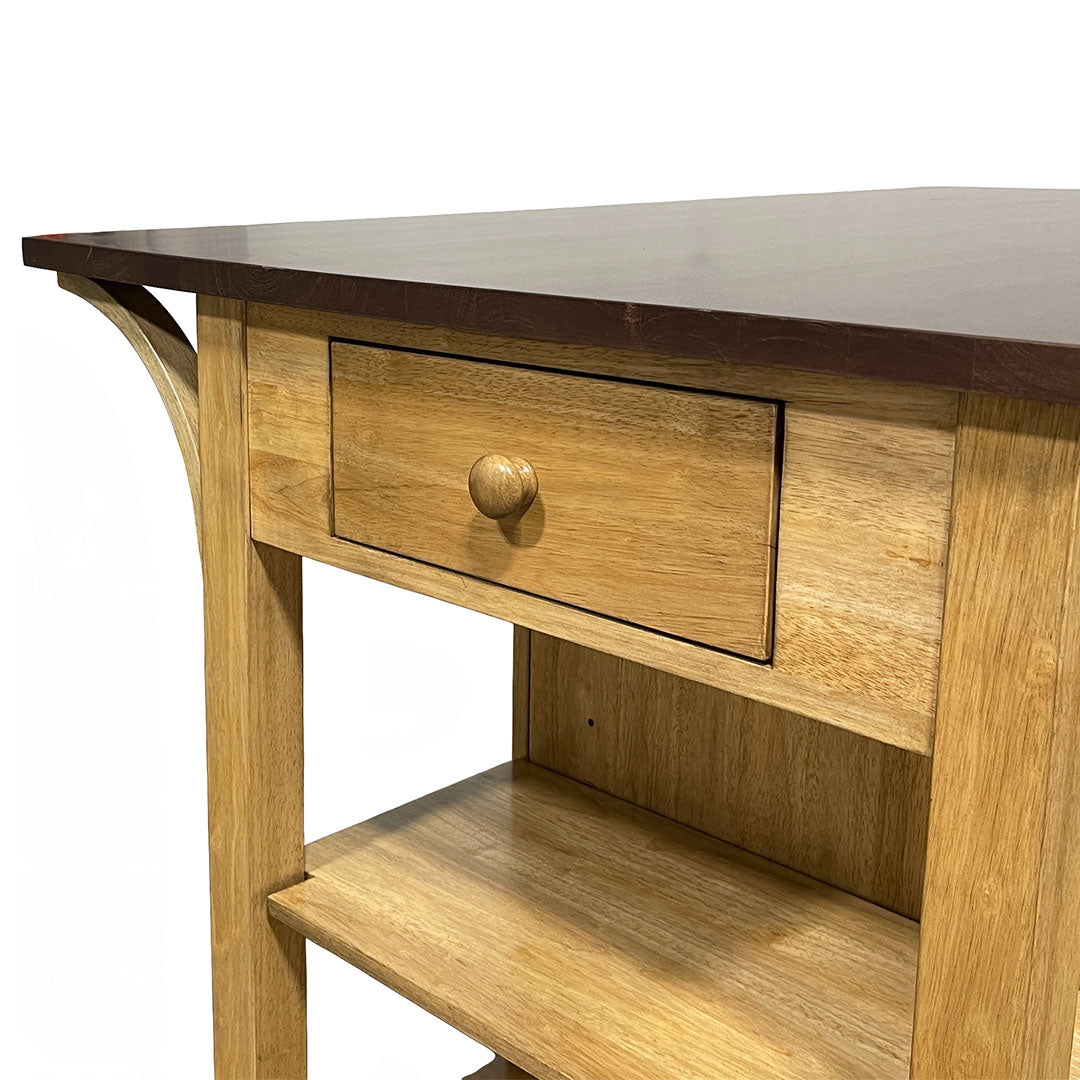 Amanda Breakfast Bar Counter Table (Seats 2-4) from John Thomas (Whitewood IND) in Brown Solid Wood - Additional view 9
