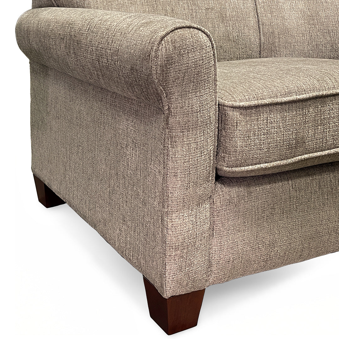 Brown Fabric Angie Innerspring Twin Sleeper Chair from England - Additional view 9