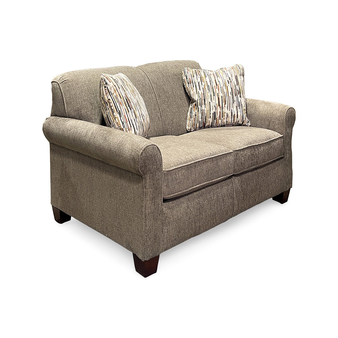 Brown Fabric Angie Innerspring Twin Sleeper Chair from England