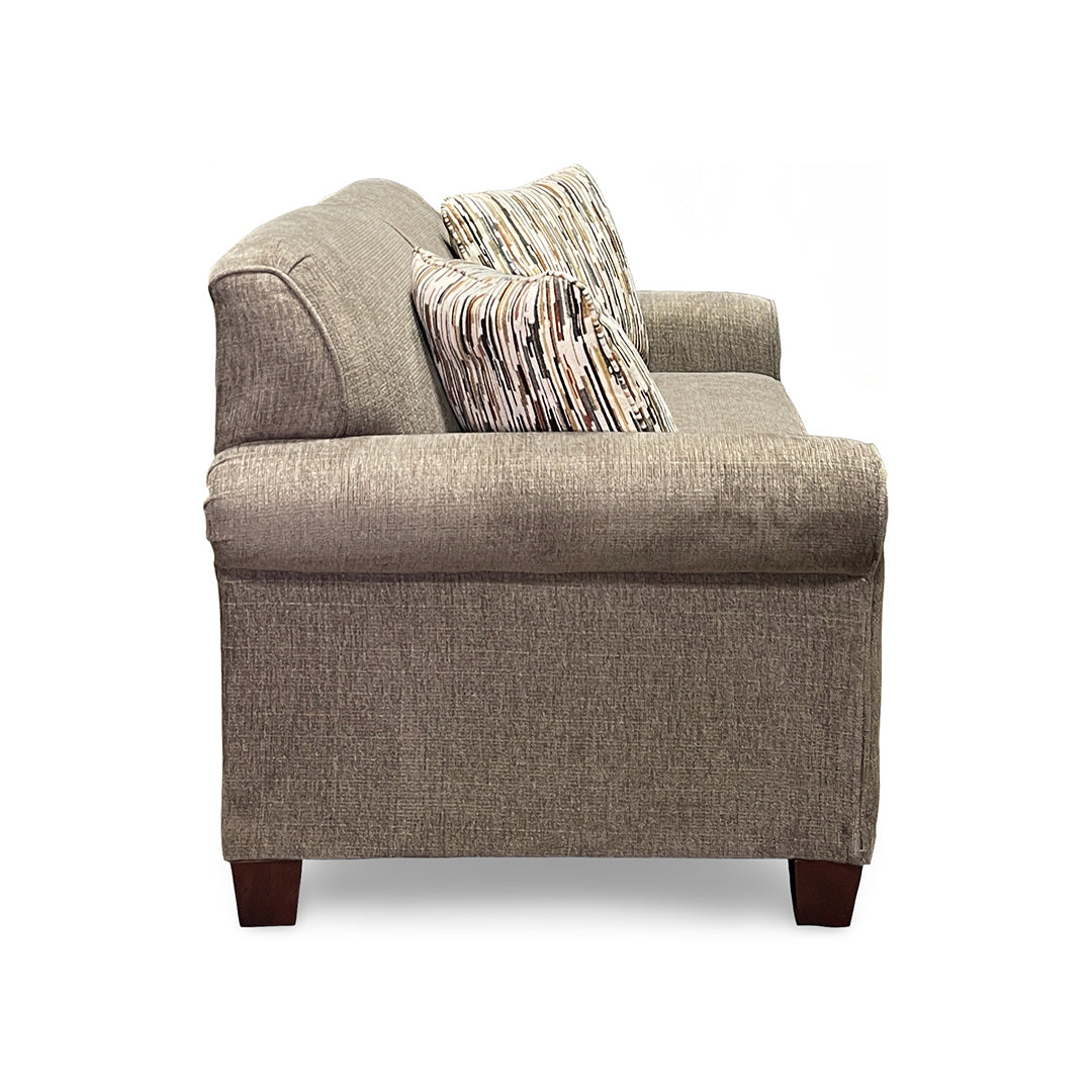 Brown Fabric Angie Innerspring Twin Sleeper Chair from England - Additional view 6