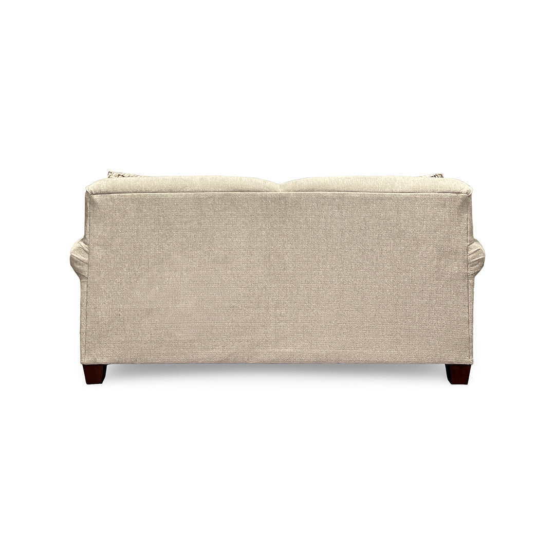 Beige Fabric Angie Visco Full Sleeper Loveseat from England - Additional view 8