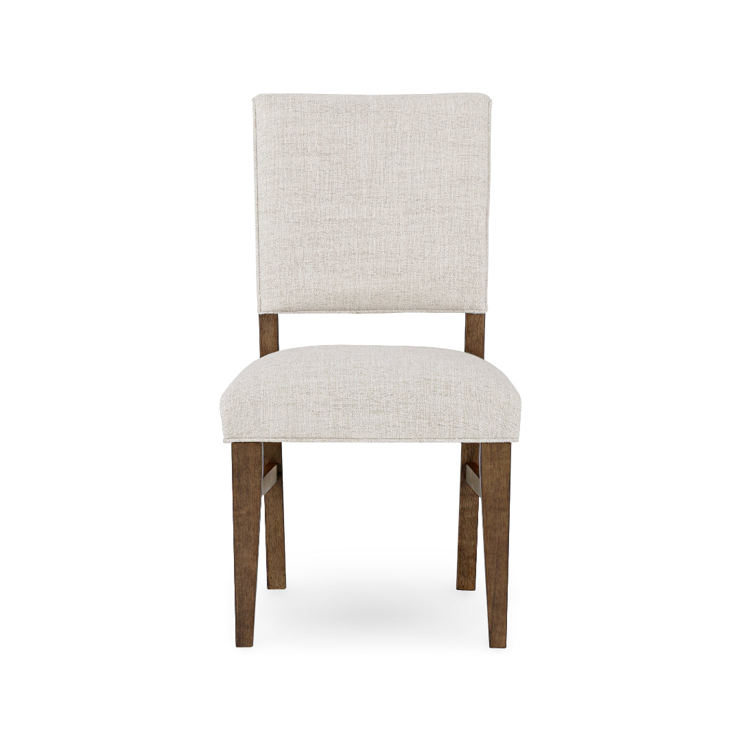 Apex Upholstered Chair from Holland House in Brown Veneer - Red finish