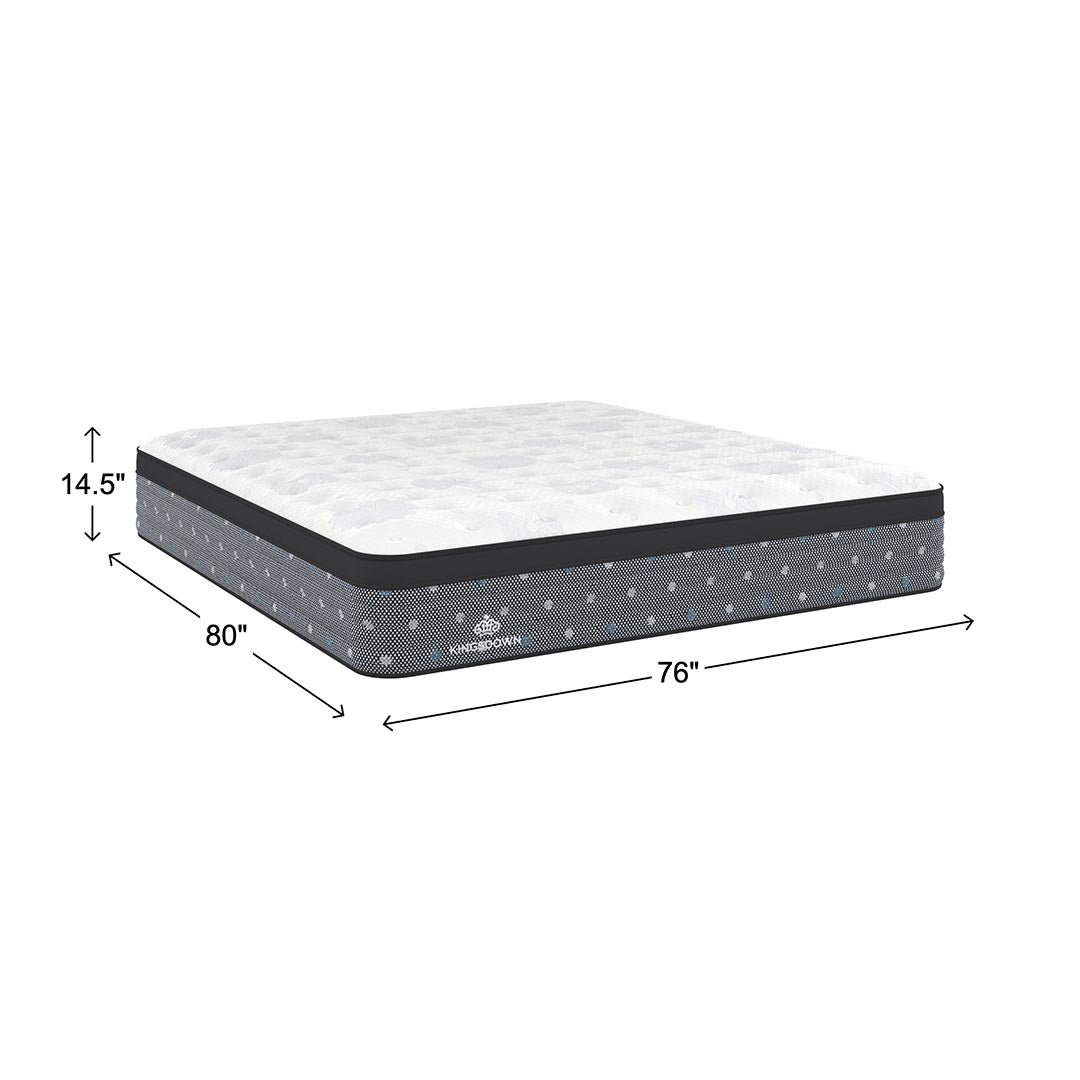 Gel foam Aspen Medium Mattress from Kingsdown, Inc. - Additional view 32