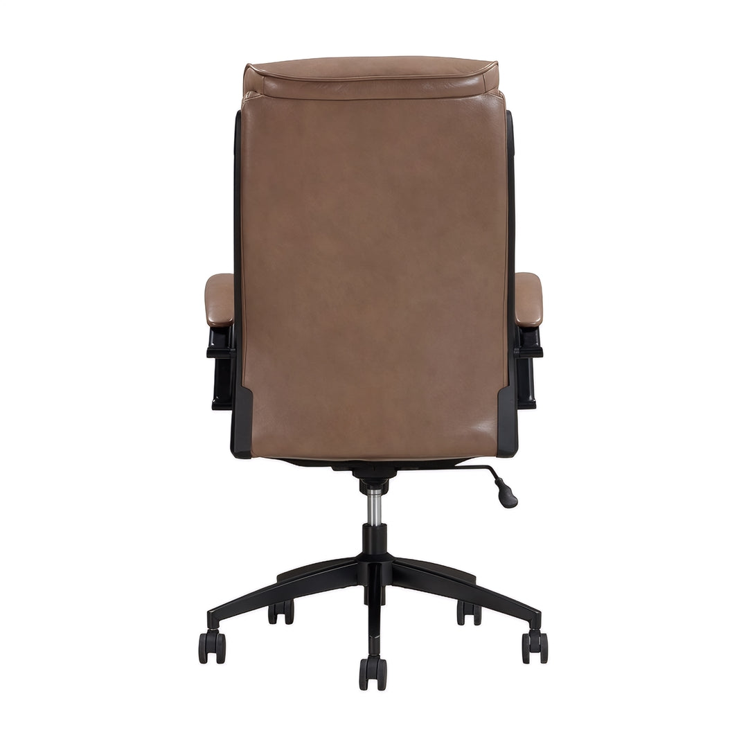 Atlas Leather Desk Chair from Parker House - Leather detail