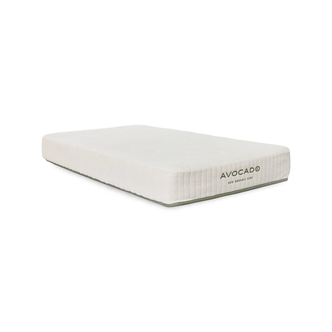 Avocado mattress on a white background