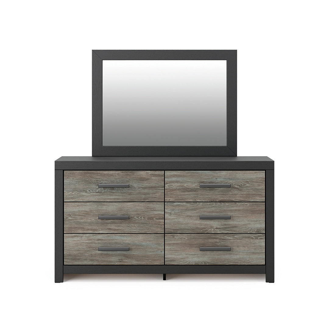 Broachmyn Black Bedroom Group with Mattress & Foundation - Queen