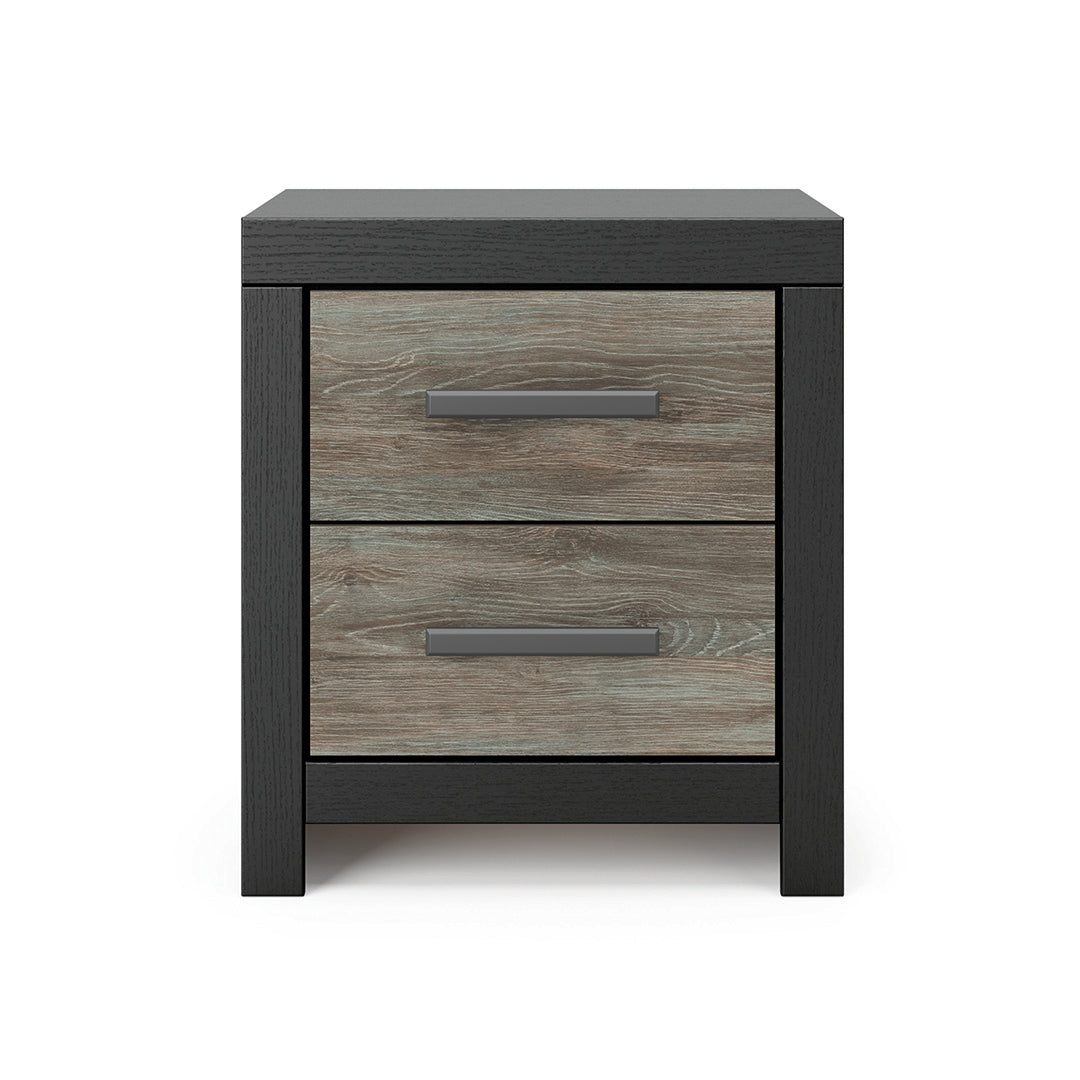 Broachmyn Black Bedroom Group with Mattress & Foundation - Queen