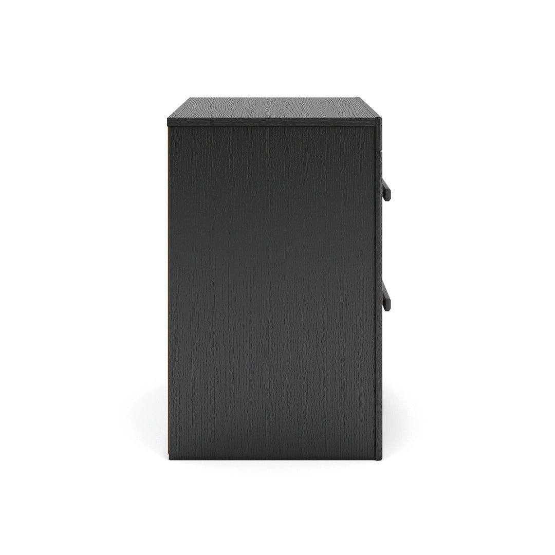 Broachmyn Black Bedroom Group with Mattress & Foundation - Queen
