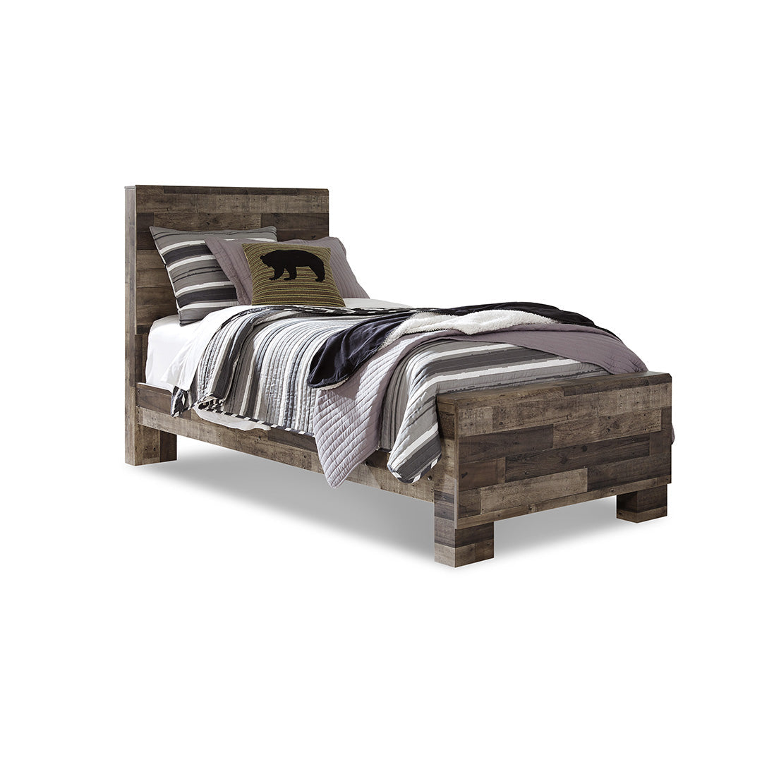 Cama con paneles Derekson 