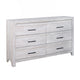 Cayne Dresser in white from New Classic Home Furnishings Inc.