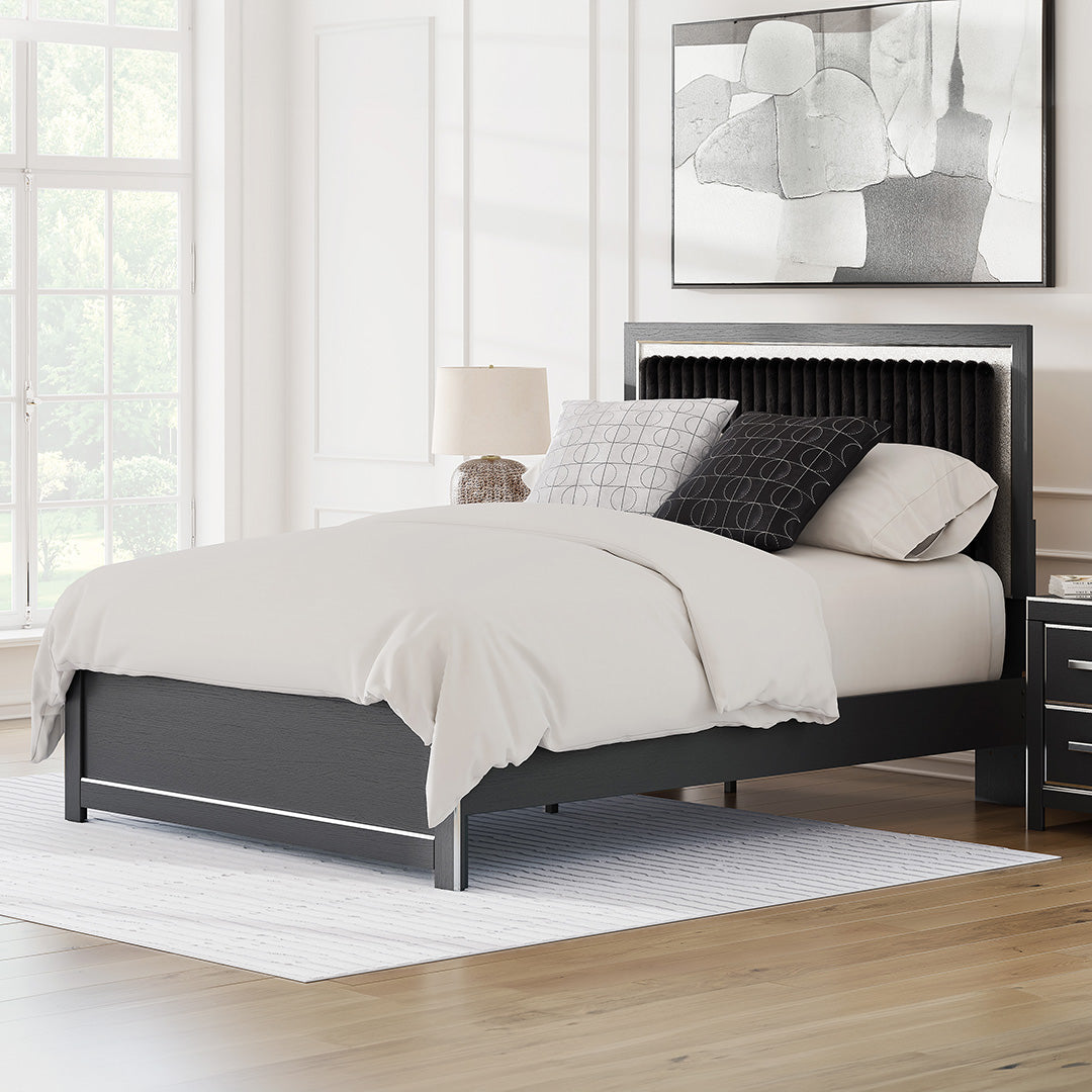 Zuraleus Upholstered Panel Bed