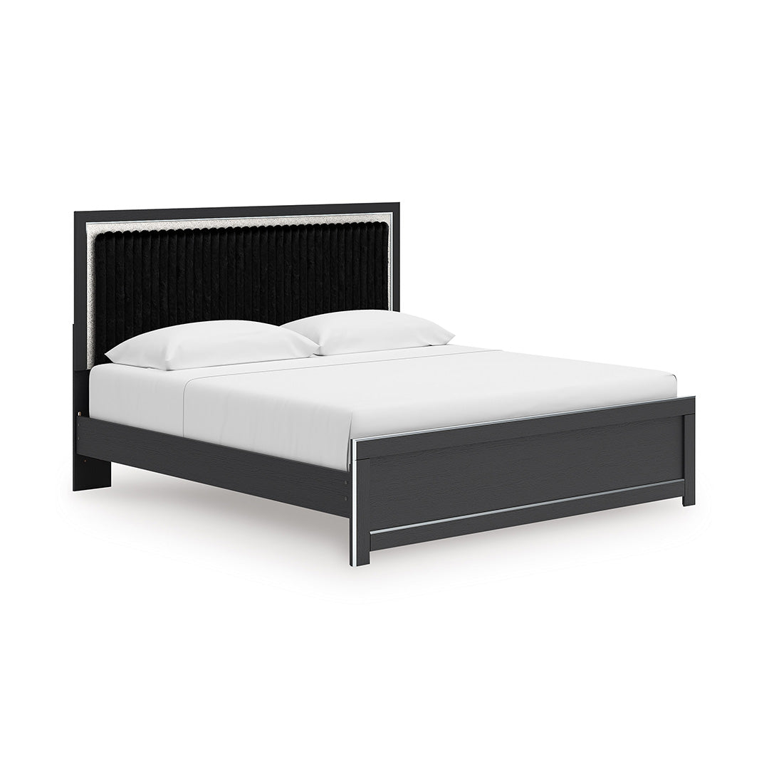 Zuraleus Upholstered Panel Bed