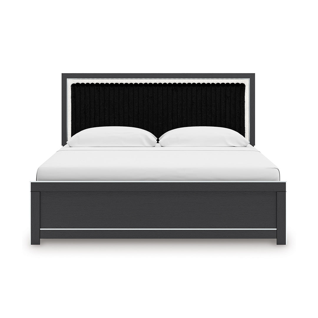 Zuraleus Upholstered Panel Bed