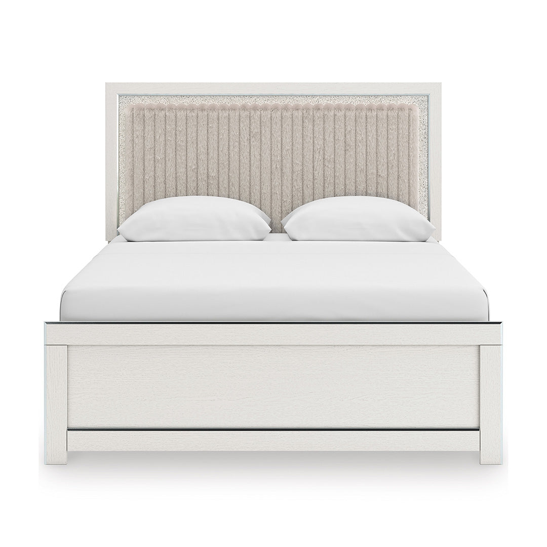 Zuraleus Upholstered Panel Bed