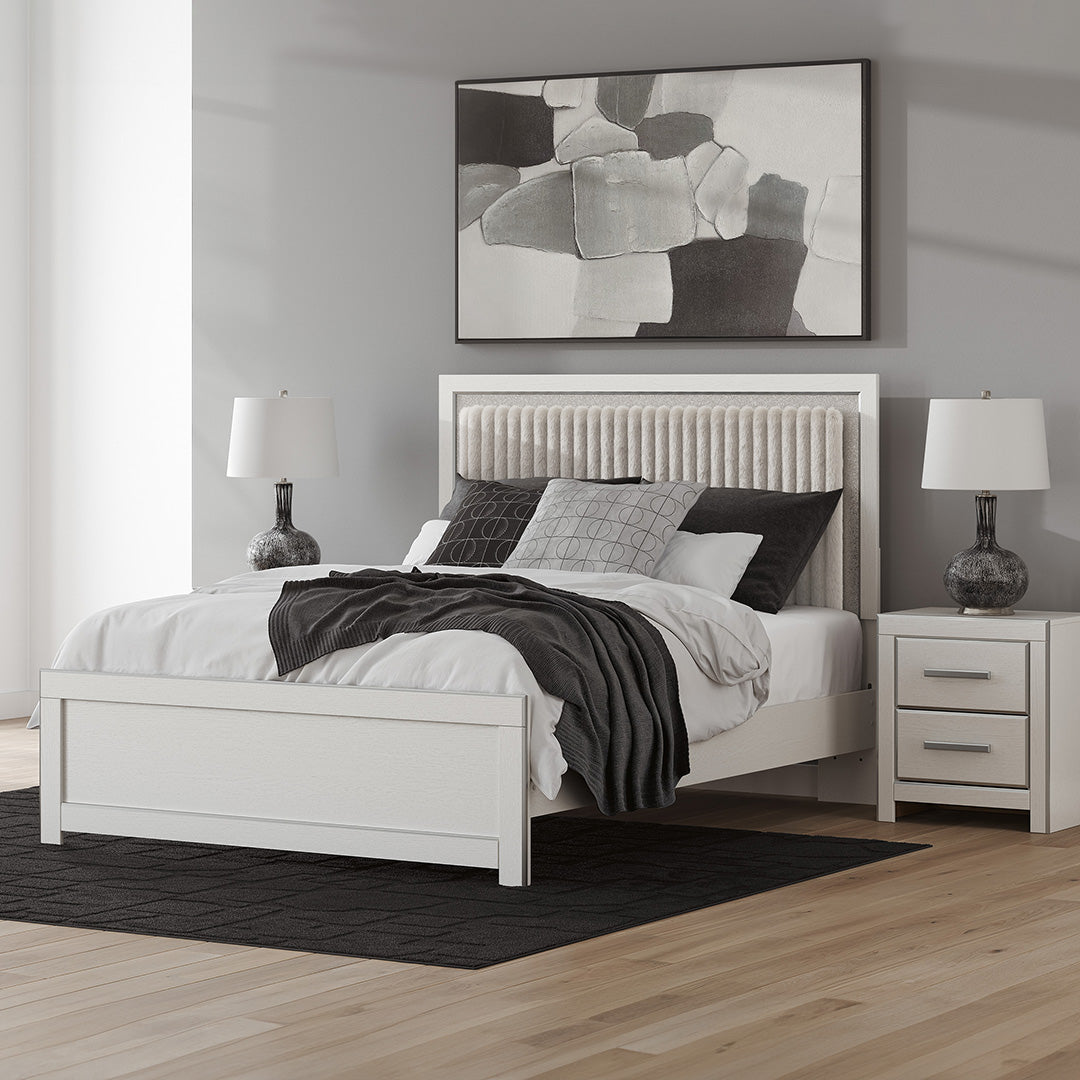 Zuraleus Upholstered Panel Bed