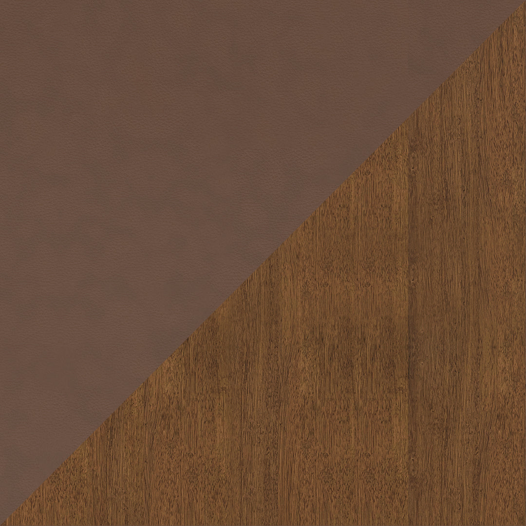 Barrel Bar Stool - Brown
