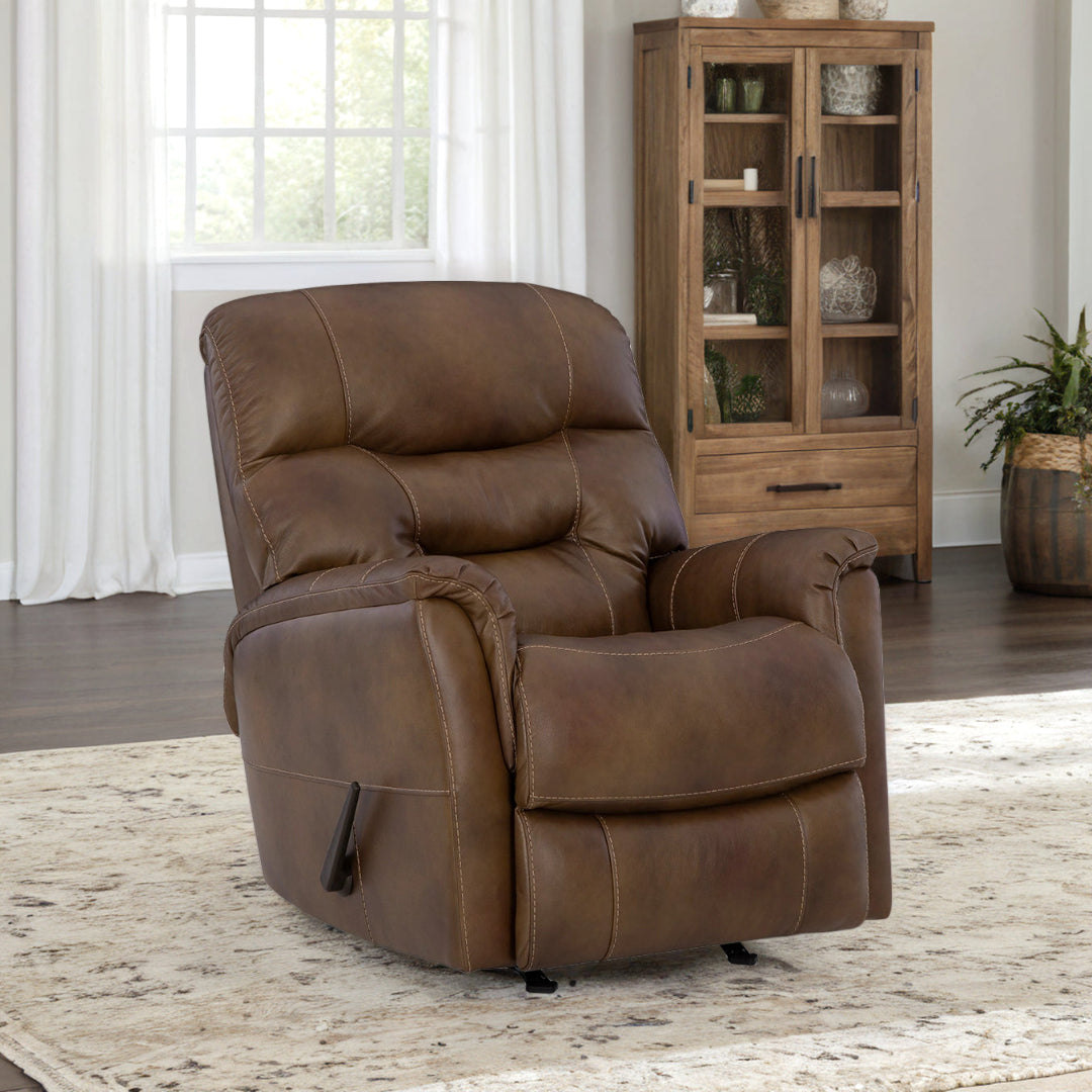Napoli Leather Rocker Recliner