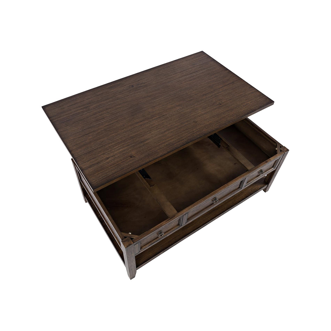 Brown Bakersfield Cocktail Table from Jofran - Additional view 4