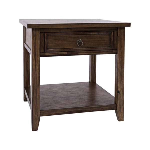 Brown Bakersfield End Table from Jofran