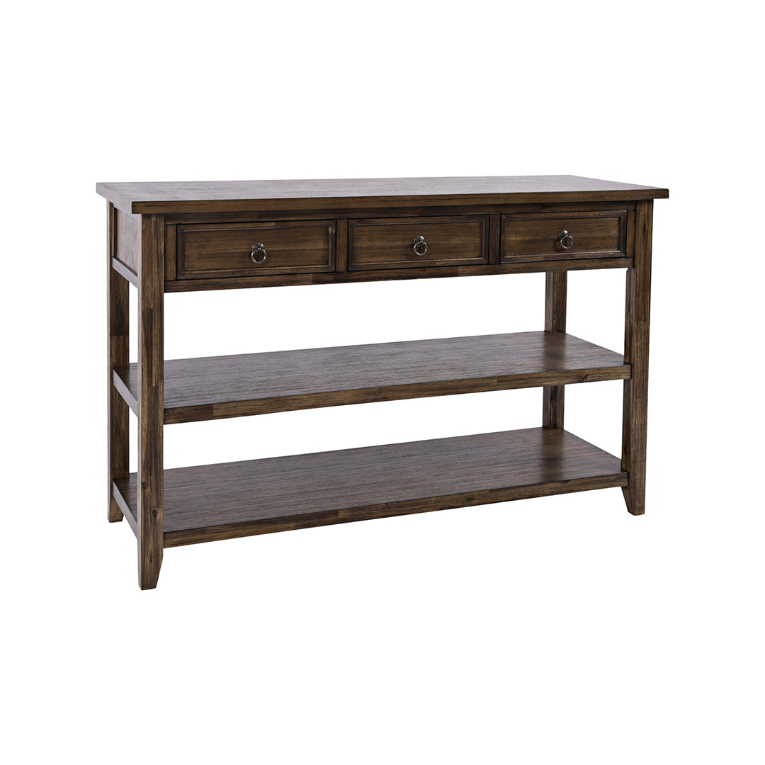 Brown Bakersfield Sofa Table from Jofran