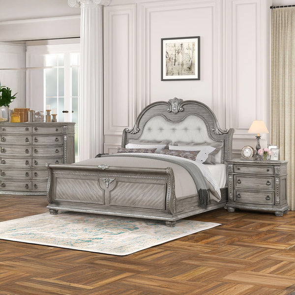 Cama tapizada Charlotte 